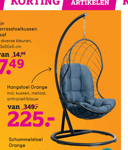 hangstoelen folder Leenbakker -