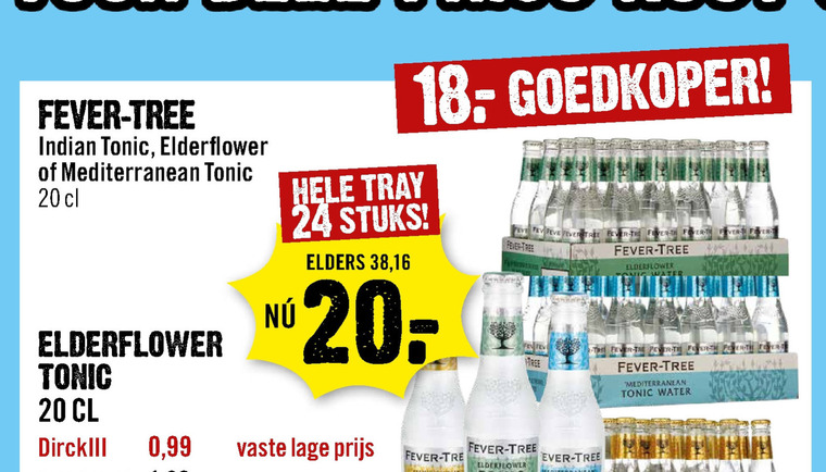 Fever Tree   frisdrank folder aanbieding bij  Dirck III - details