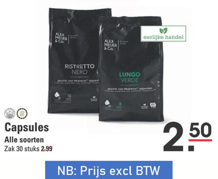 Alex Meijer   koffiecups folder aanbieding bij  Sligro - details