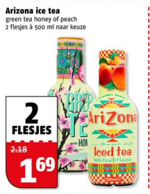 Arizona   ice tea folder aanbieding bij  Poiesz - details