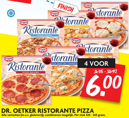 Dr Oetker   diepvriespizza folder aanbieding bij  Dekamarkt - details