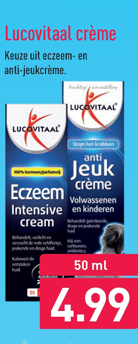 Lucovitaal   huidirritatie folder aanbieding bij  Aldi - details