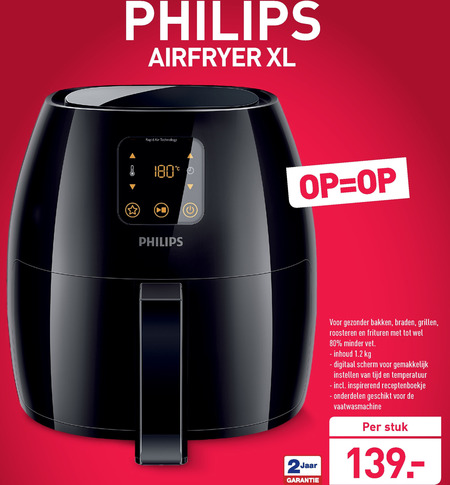 Philips   friteuse folder aanbieding bij  Aldi - details