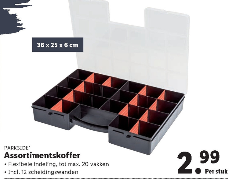 Parkside   assortimentsdoos folder aanbieding bij  Lidl - details