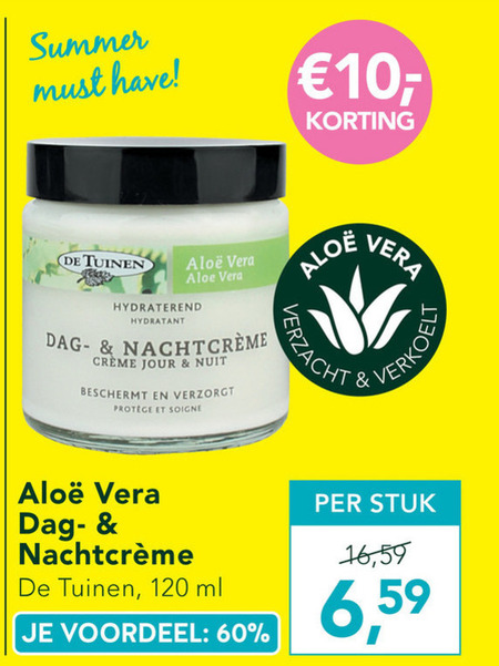 De Tuinen Huismerk   dagcreme, nachtcreme folder aanbieding bij  Holland & Barrett - details