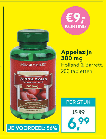 Holland and Barrett   voedingssupplement folder aanbieding bij  Holland & Barrett - details