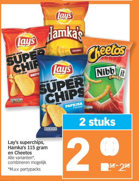 Lays   zoutje, chips folder aanbieding bij  Albert Heijn - details