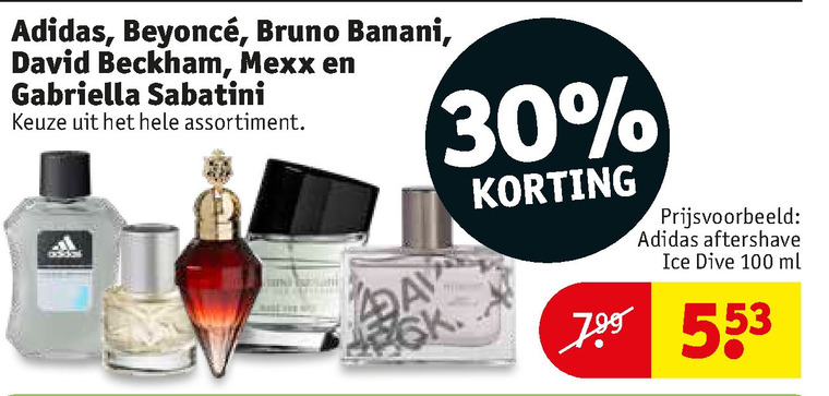 David Beckham eau de toilette folder aanbieding bij Kruidvat details