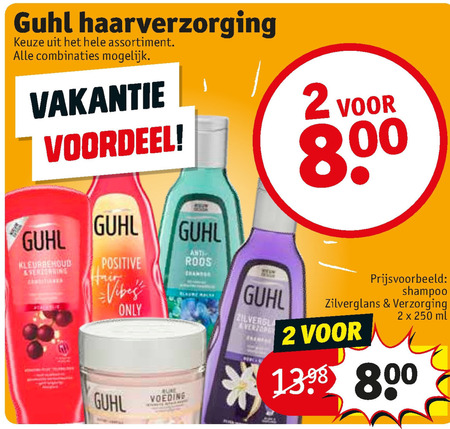 Guhl   shampoo, conditioner folder aanbieding bij  Kruidvat - details