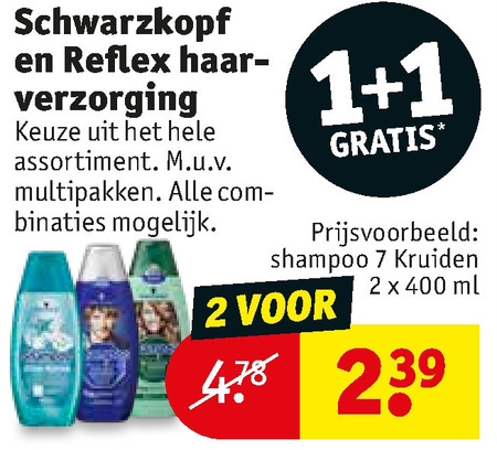 Schwarzkopf   conditioner, haarverzorging folder aanbieding bij  Kruidvat - details