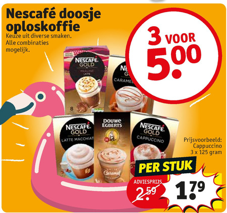 Nescafe   oploskoffie folder aanbieding bij  Kruidvat - details