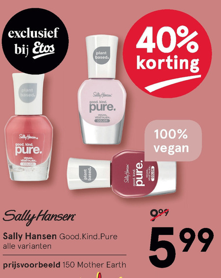 Sally Hansen   nagellak folder aanbieding bij  Etos - details