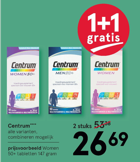 Centrum   multivitaminen folder aanbieding bij  Etos - details