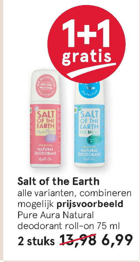 Salt of the Earth   deodorant folder aanbieding bij  Etos - details