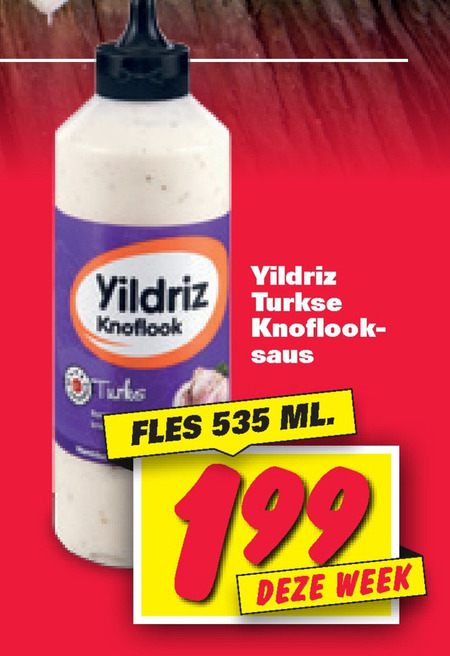 Yildriz   snacksaus folder aanbieding bij  Nettorama - details