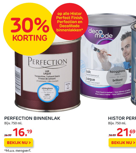 Perfection   lak folder aanbieding bij  Praxis - details