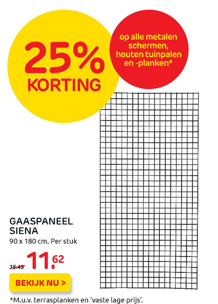 gaasscherm folder aanbieding bij details