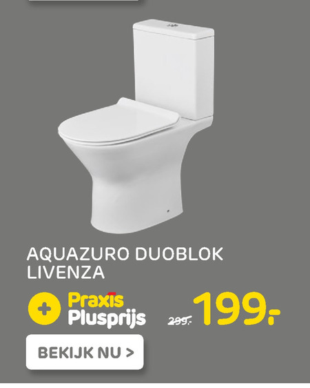 Aquazuro   duoblok folder aanbieding bij  Praxis - details