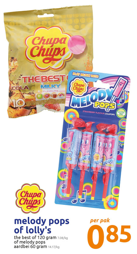 Chupa Chups   lollie folder aanbieding bij  Action - details