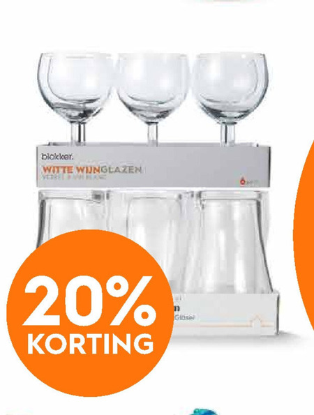 Blokker Huismerk   wijnglas folder aanbieding bij  Blokker - details