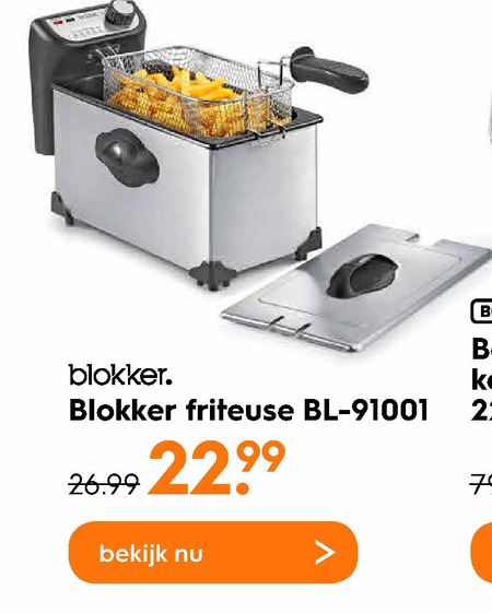 Blokker Huismerk   friteuse folder aanbieding bij  Blokker - details