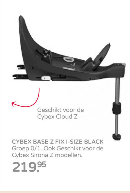 Cybex   autostoeltje folder aanbieding bij  Prenatal - details