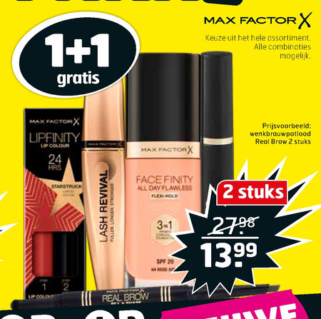 Max Factor   nagellak, foundation folder aanbieding bij  Trekpleister - details