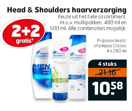 Head and Shoulders   shampoo folder aanbieding bij  Trekpleister - details