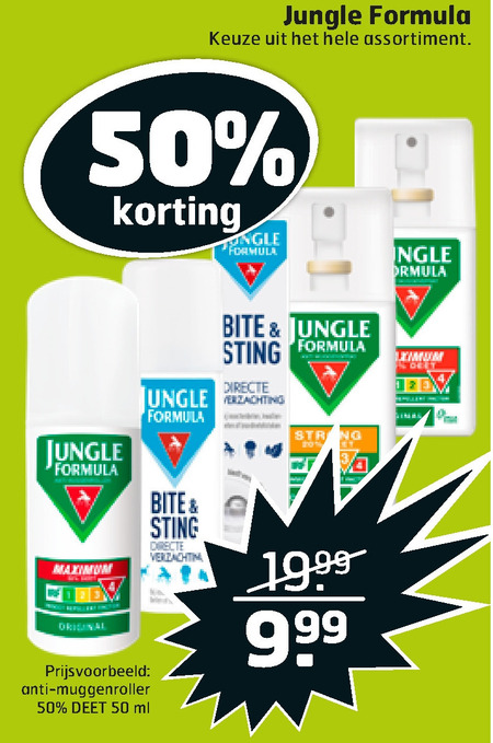 Jungle Formula   insectenbeet folder aanbieding bij  Trekpleister - details