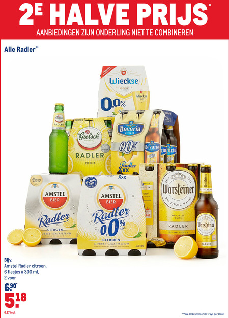 Alle merken   radler bier folder aanbieding bij  Makro - details