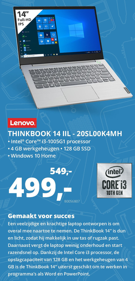 Lenovo   notebook folder aanbieding bij  Paradigit - details