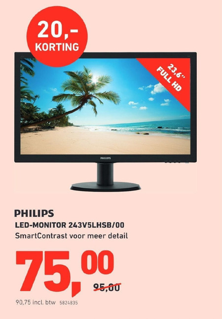 Philips   monitor folder aanbieding bij  Office Centre - details