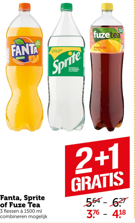 Sprite   ice tea, frisdrank folder aanbieding bij  Coop - details