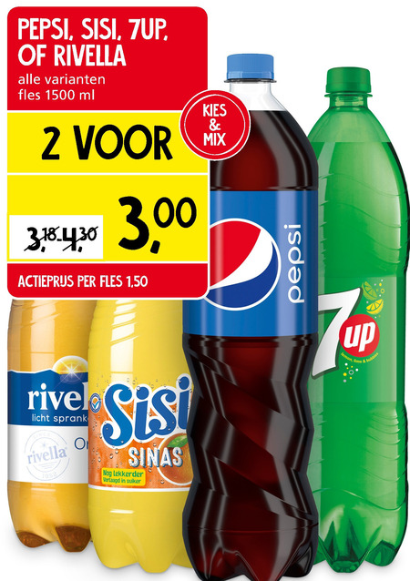 Pepsi   cola, frisdrank folder aanbieding bij  Jan Linders - details