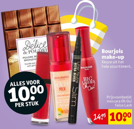 Bourjois   cosmetica, foundation folder aanbieding bij  Kruidvat - details