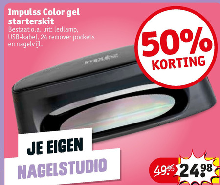 impulss   nageldroger folder aanbieding bij  Kruidvat - details