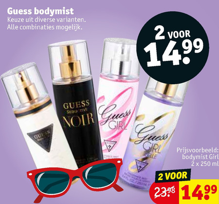 Guess   eau de toilette folder aanbieding bij  Kruidvat - details