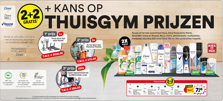 Dove   douchegel, bodylotion folder aanbieding bij  Kruidvat - details