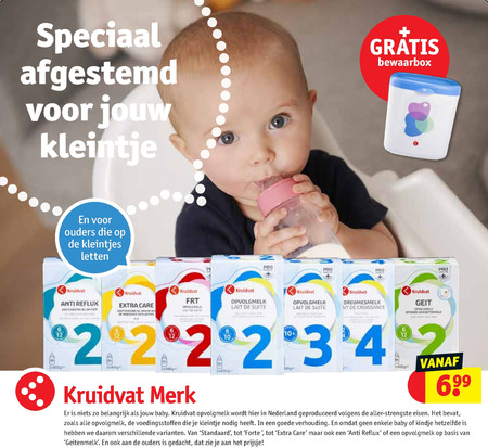 Kruidvat Huismerk   opvolgmelk folder aanbieding bij  Kruidvat - details