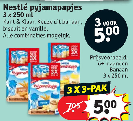 Nestle   babyvoeding folder aanbieding bij  Kruidvat - details