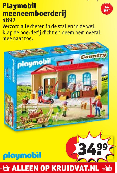 playmobil folder bij Kruidvat - details