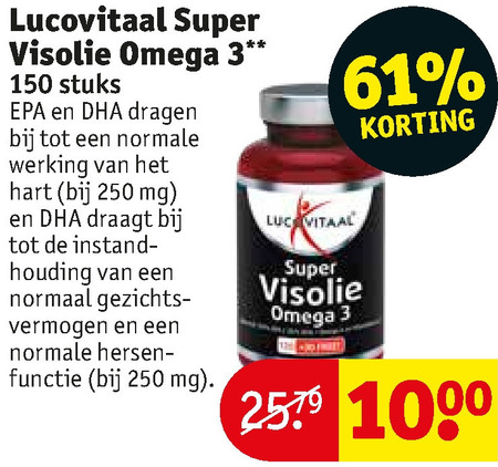 Lucovitaal   voedingssupplement folder aanbieding bij  Kruidvat - details