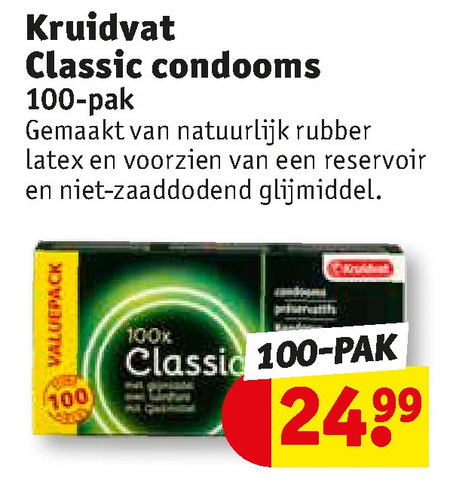 Kruidvat Huismerk   condooms folder aanbieding bij  Kruidvat - details