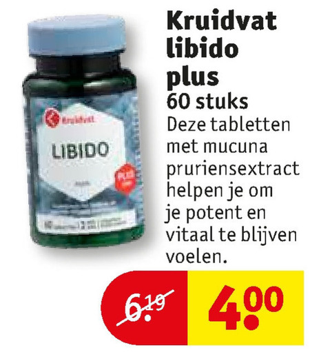 Kruidvat Huismerk   voedingssupplement folder aanbieding bij  Kruidvat - details