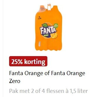 Fanta   frisdrank folder aanbieding bij  Jumbo - details