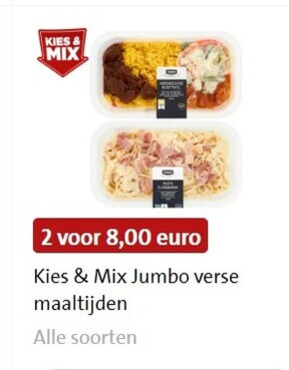 Jumbo Huismerk   hollandse kant en klaar maaltijd, oosterse maaltijd folder aanbieding bij  Jumbo - details