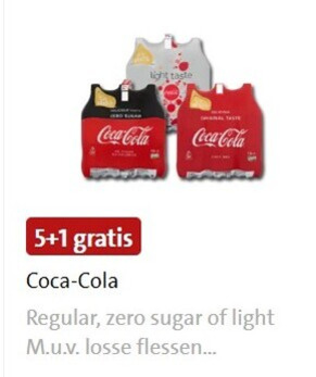Coca-Cola   cola folder aanbieding bij  Jumbo - details