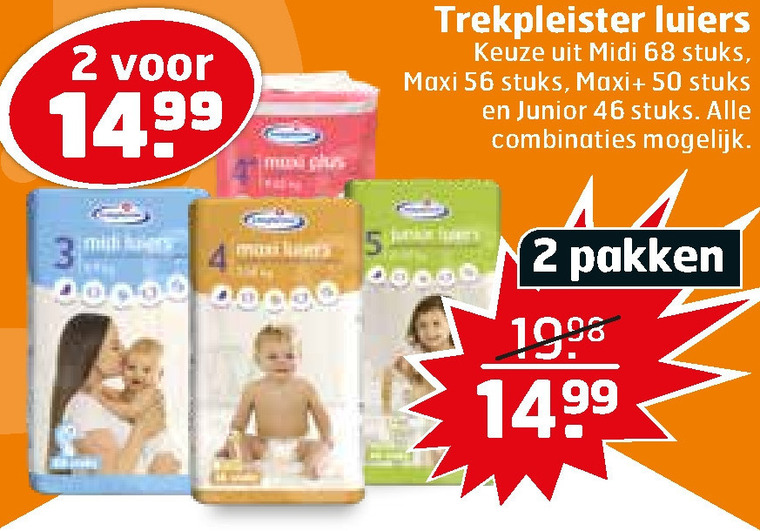 Trekpleister Huismerk   luiers folder aanbieding bij  Trekpleister - details