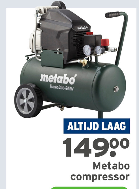 Metabo   compressorset folder aanbieding bij  Gamma - details