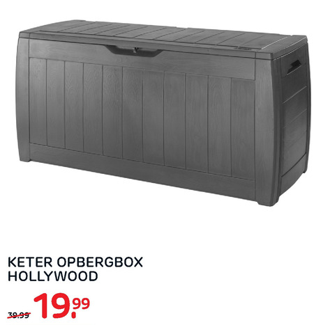 Keter   tuinstoelkussenbox folder aanbieding bij  Praxis - details